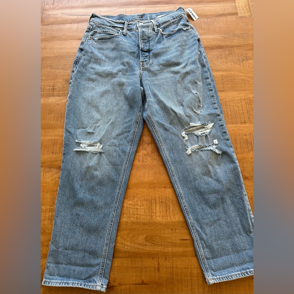 Old Navy High-Rise Blue Denim Jeans